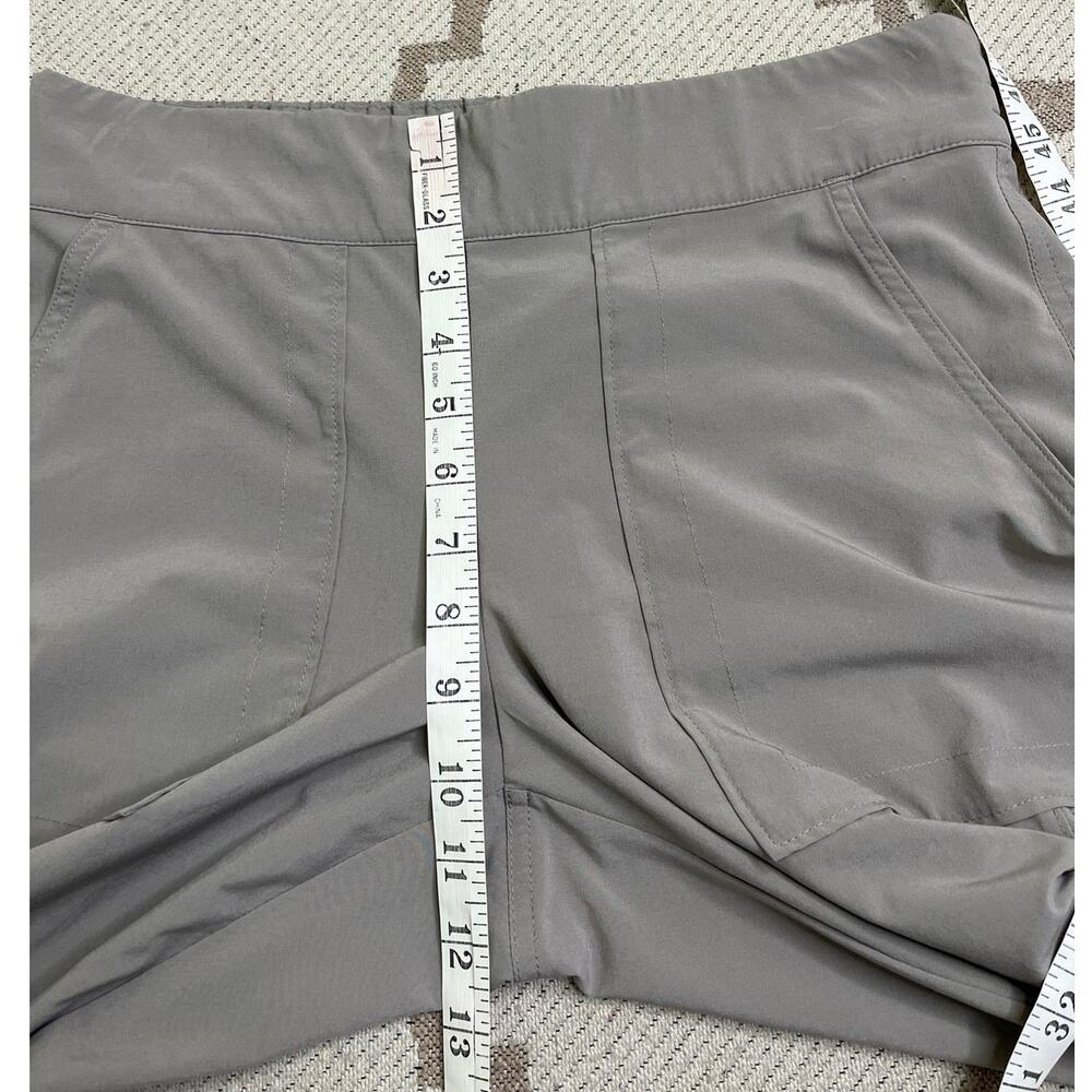 Athleta Chelsea Wide Leg Pants Gray Light Asphalt Size 6 Travel Athleisure - Picture 6 of 13